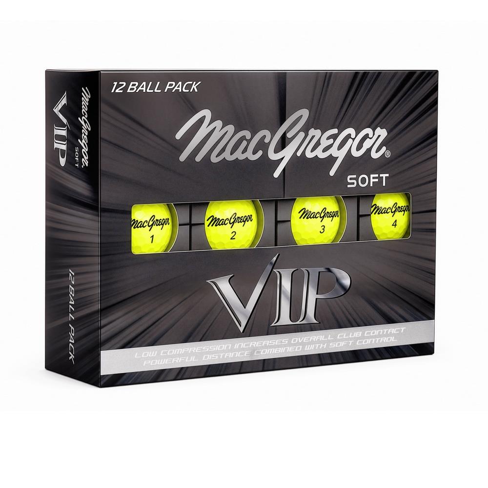 MacGregor Golf VIP 12 Golf Ball Pack