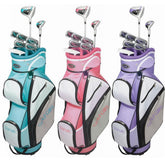 GolfGirl FWS3 Ladies Golf Clubs Set with Trolley Bag, All Graphite, Right Hand
