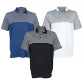 Woodworm Golf Shirts Heather Panel V2 Mens Polos