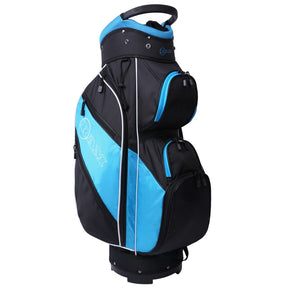 Ram Golf Lightweight Ladies Trolley Bag with 14 Way Dividers Top Black/Teal/White