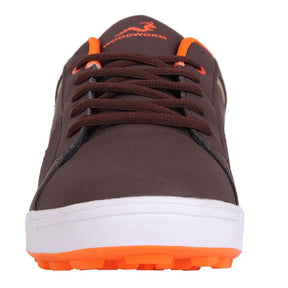 Woodworm Surge V2.0 Golf Shoes - Brown / Orange