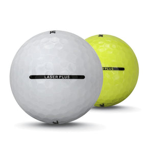 6 Dozen Ram Laser Plus Golf Balls - Soft Low Compression for Slower Swing Speeds