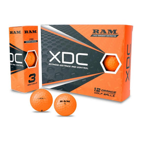 Ram Golf XDC Extreme Distance and Control Golf Balls, 72 Pack