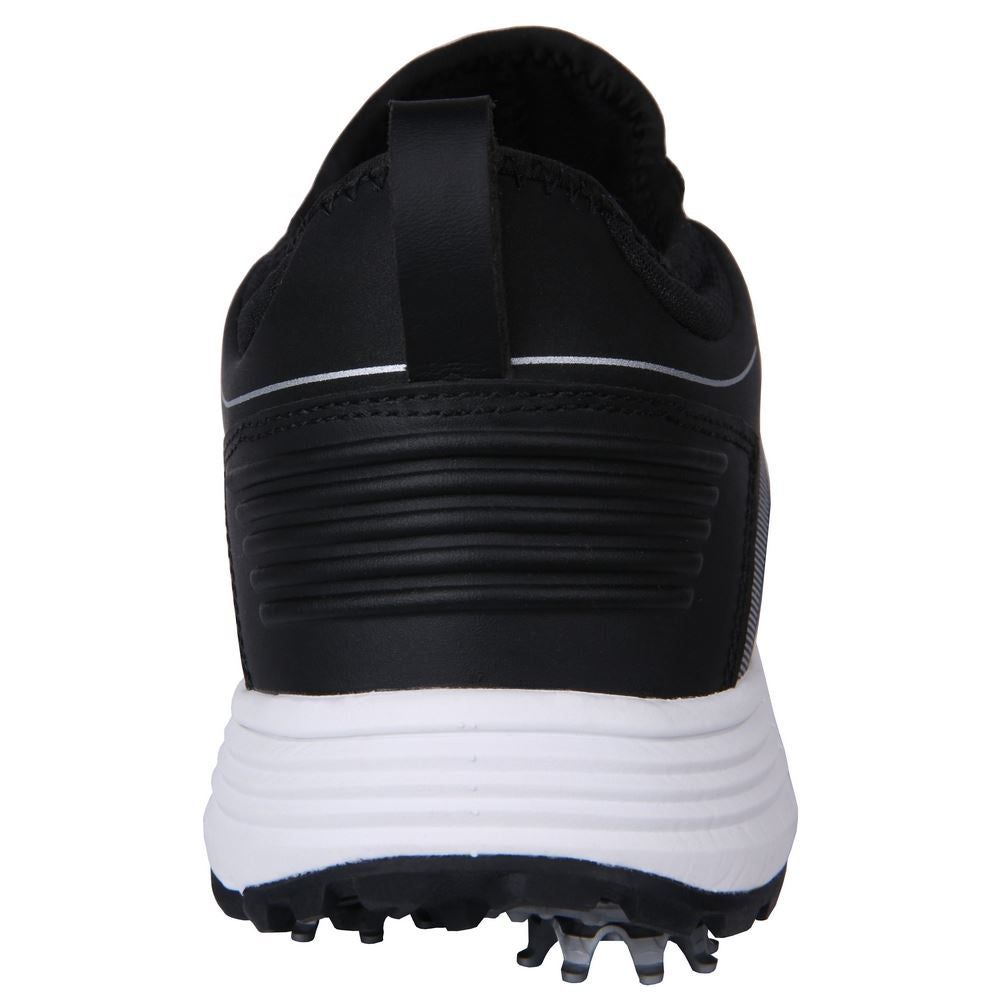 Ram Golf XT1 Mens Waterproof Golf Shoes, Spiked, Black
