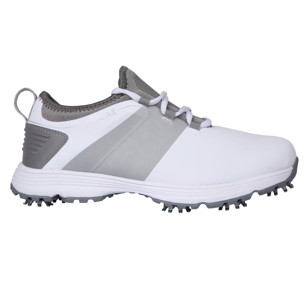 Ram Golf XT1 Mens Waterproof Golf Shoes, Spiked, White