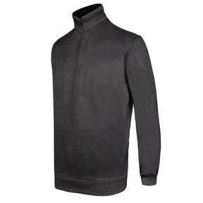 Ram Golf 1/4 Zip Pullover Sweater, Mens, Dark Grey