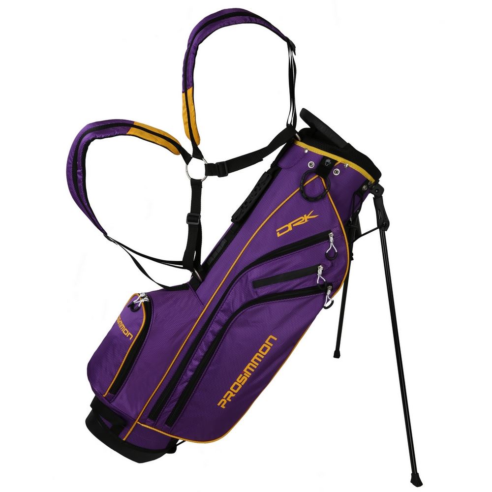 Prosimmon Golf DRK 7" Lightweight Golf Stand Bag with Dual Straps