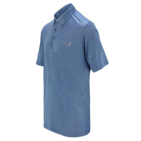 Woodworm Golf Solid Heather Mens Golf Polo Shirts 3 Pack