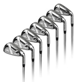 MacGregor V-Foil Stainless Steel Iron Set 4-PW with Steel Shafts, Mens Right Hand, Regular