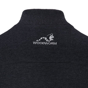 Woodworm Sleeveless Sweater Vest with Zip