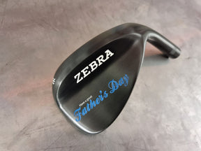 Zebra Golf Custom Father's Day Wedge - Great Father Day
