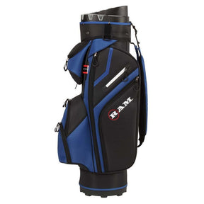 Ram Golf Premium Trolley Bag with 14 Way Molded Organiser Divider Top