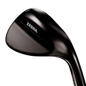 Zebra Golf Tour Grind Forged Black Wedge, Mens Left Hand