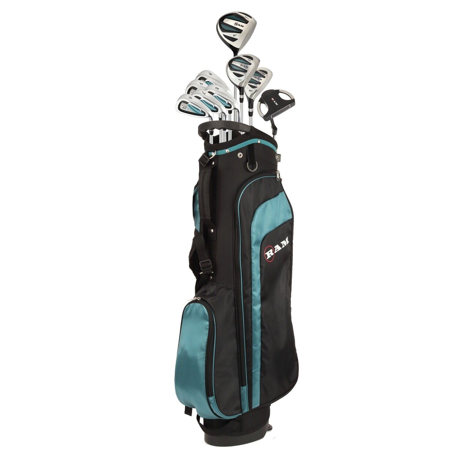 Ram Golf EZ3 Ladies Petite Golf Clubs Set with Stand Bag ALL Graphite Shafts