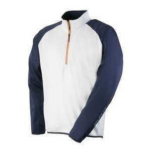 Stuburt Bonded Layer Fleece - White / Navy