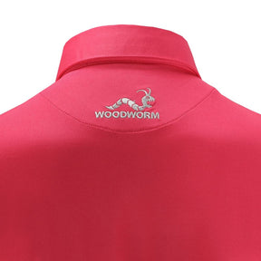 PACK OF 3 Woodworm Golf Shirts - Heather Panel Polos - Mens