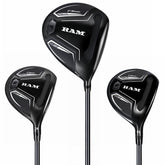 Ram Golf FX1000 Driver and Wood Set, Men's Right Hand, Headcover Included