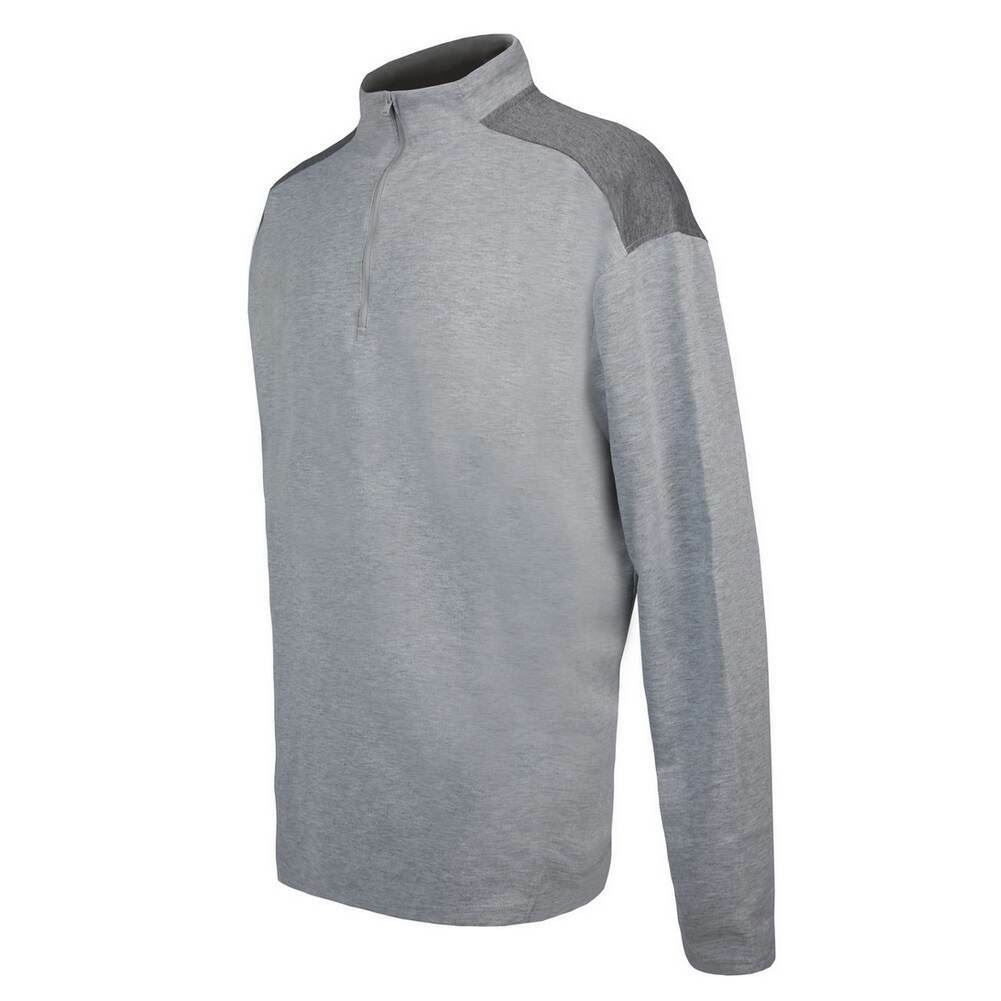 Woodworm Golf Mens Performance Pullover / Sweater / Jumper, Grey