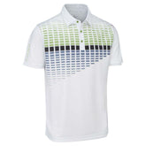 Stuburt Endurance Block Polo Shirt White Green