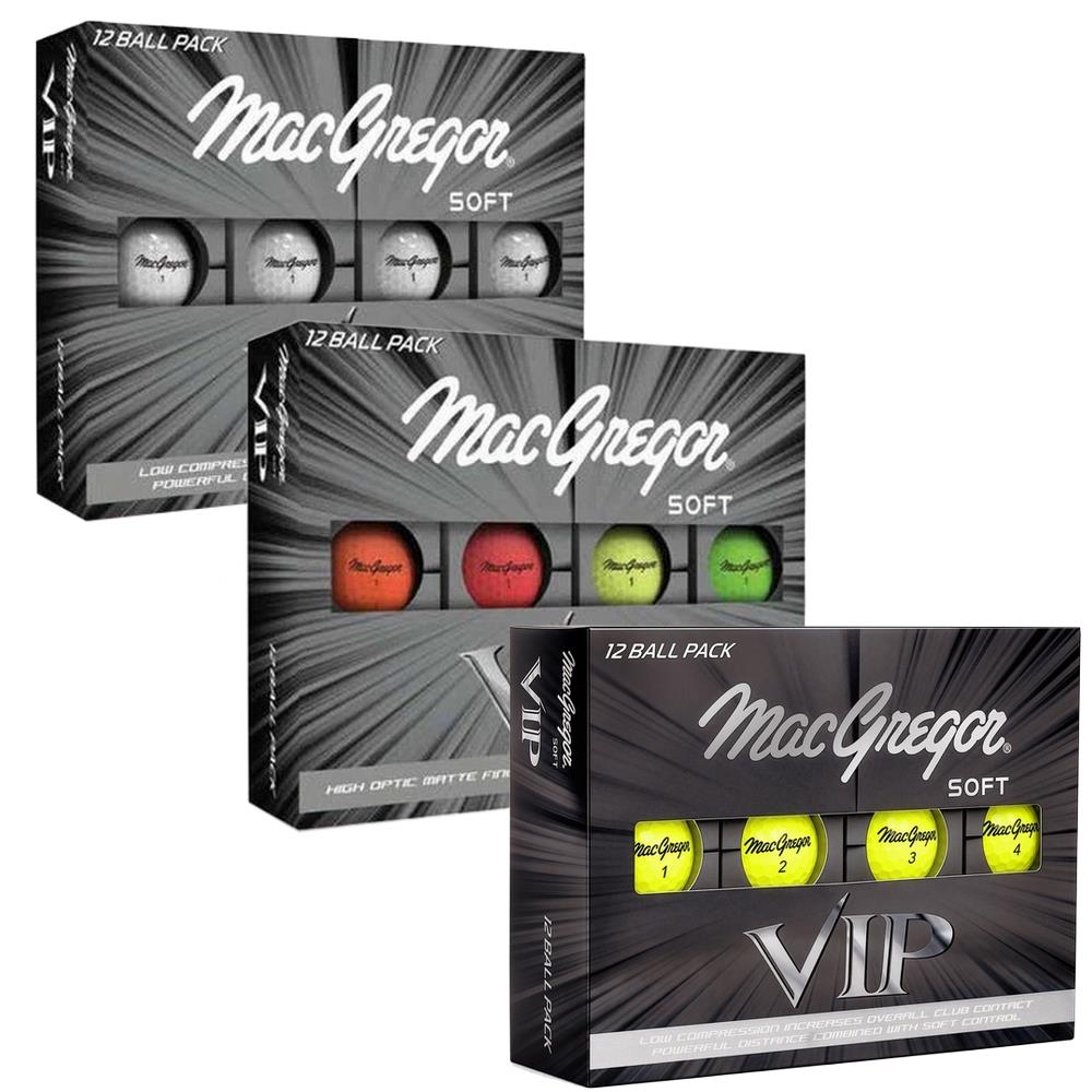 MacGregor Golf VIP 12 Golf Ball Pack
