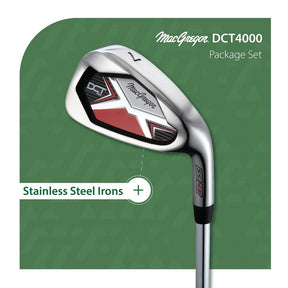 MacGregor Golf DCT4000 Golf Clubs Set with Bag, Mens Left Hand (6 Clubs / 9 Pieces)
