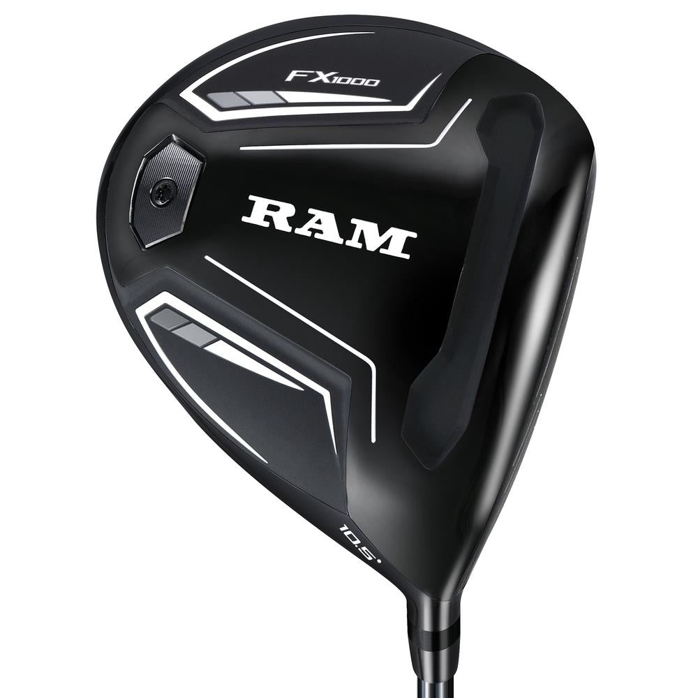 Ram Golf FX1000 Driver and Wood Set, Men's Right Hand, Headcover Included