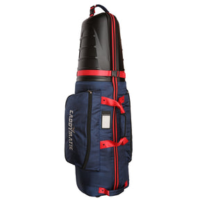 Caddymatic Hard Top Shell Padded Travel Cover with Wheels