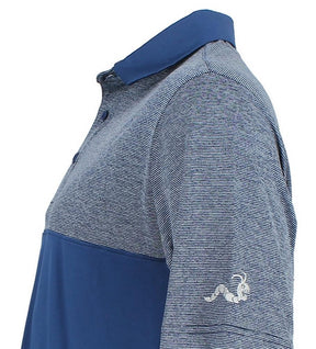 Woodworm Golf Shirts Heather Panel V2 Mens Polos