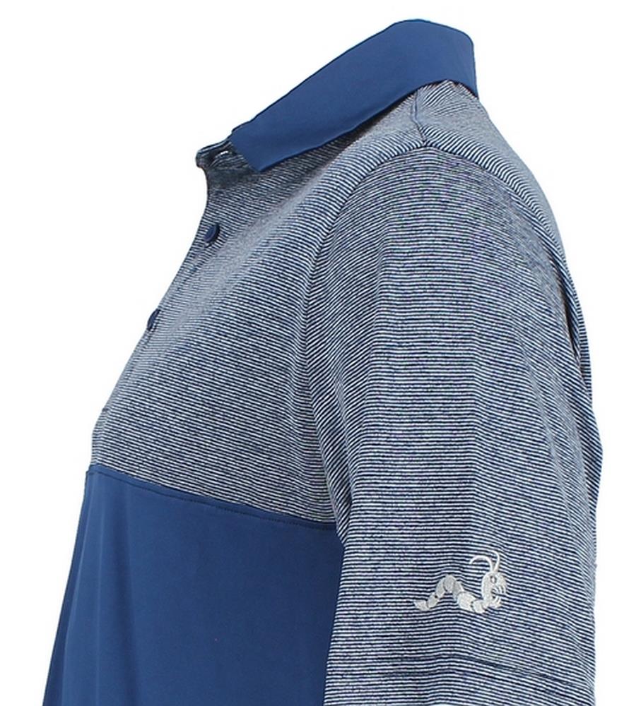 Woodworm Golf Shirts Heather Panel V2 Mens Polos