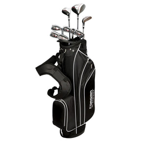 Forgan F100 +1 Inch Golf Clubs Set with Bag, Graphite/Steel, Stiff, Right Hand