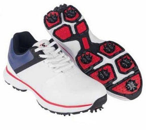 Stuburt PCT II Spiked Shoes, White/Navy