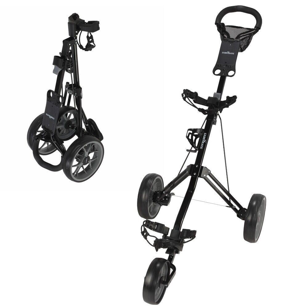 Caddymatic Golf Pro Lite 3 Wheel Golf Trolley