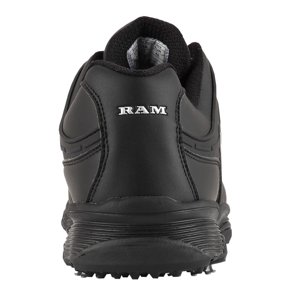 Ram Golf FX Tour Mens Waterproof Golf Shoes, Black