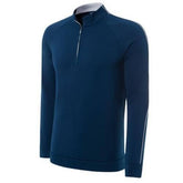 Adidas Climalite 1/4 Zip Layering Top - Blue