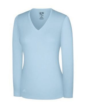 Adidas Womens Fashion Performance V Neck Sweater