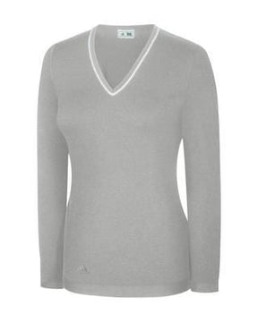 Ashworth Ladies V-Neck Cotton Sweater