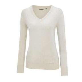 Ashworth Ladies V-Neck Merino