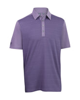 Ashworth Mens Front Panel Print Polo