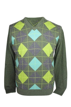 Ashworth Mens Pattern Sweater