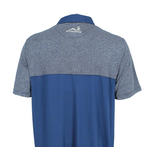 Woodworm Golf Shirts Heather Panel V2 Mens Polos