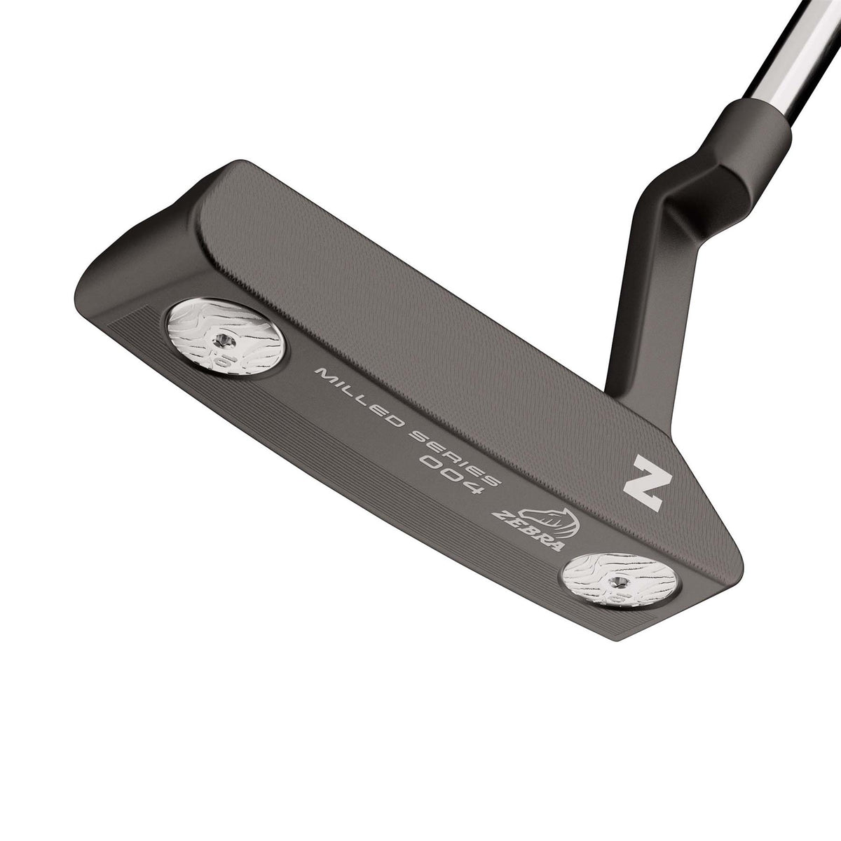 Zebra Golf Milled Series 004 Golf Putter, Mens Left Hand