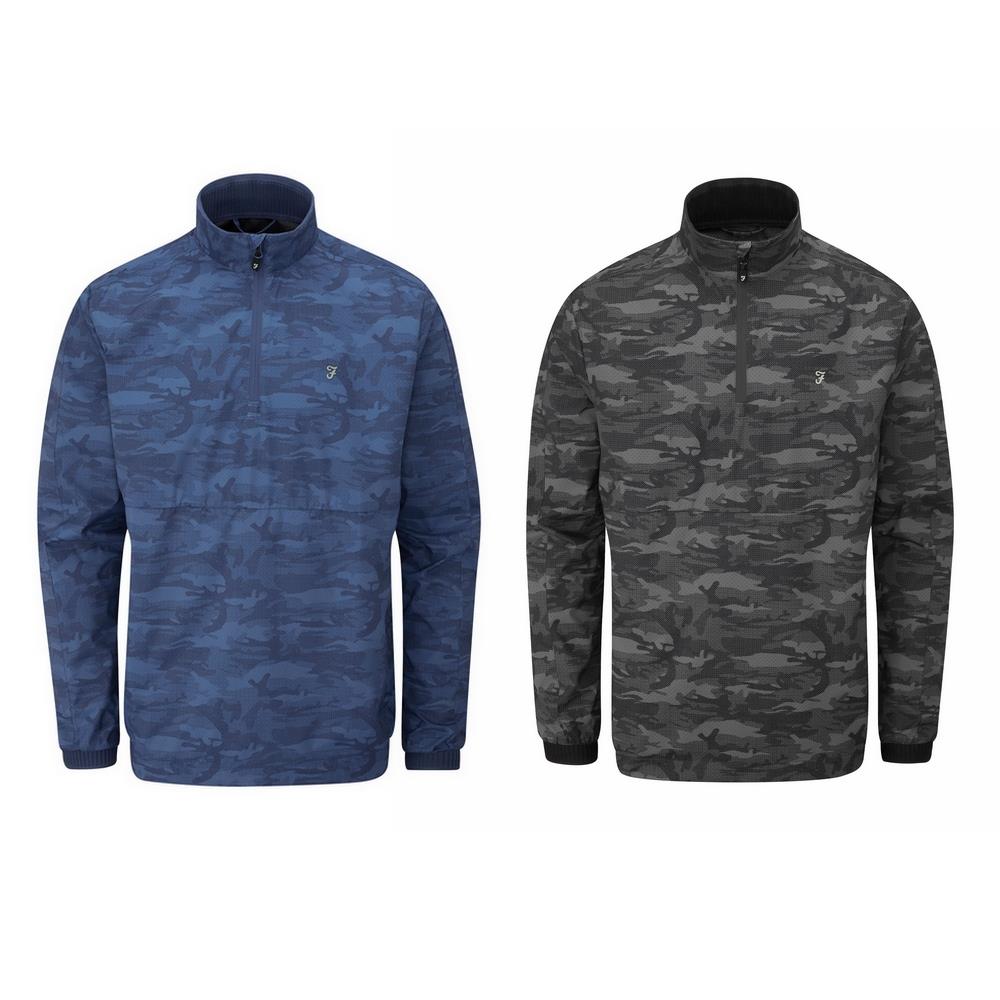 Farah Parker Lightweight Showerproof Camouflage Print Jacket