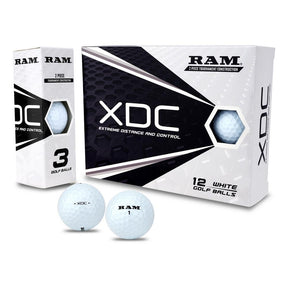 Ram Golf XDC Extreme Distance and Control Golf Balls, 72 Pack