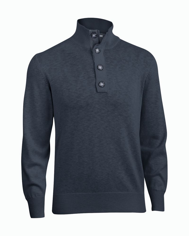 Ashworth Mens Half-Button Sweater