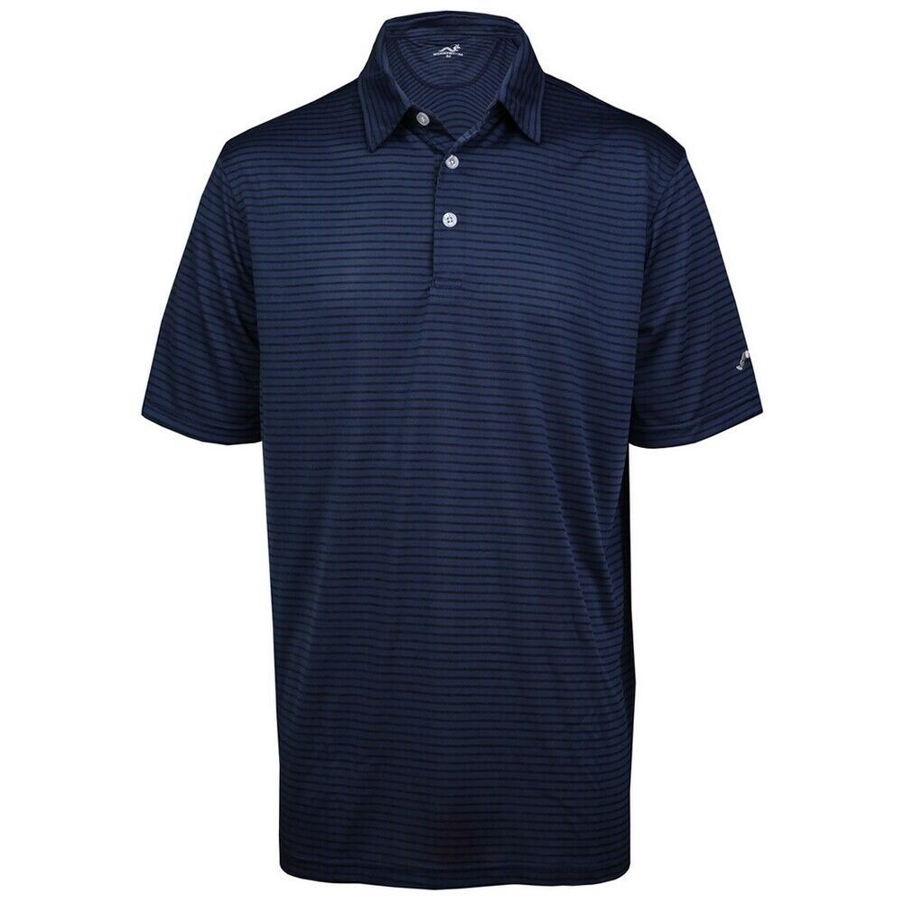 3 PACK Woodworm Golf  Polo Shirts, Tech Stripe