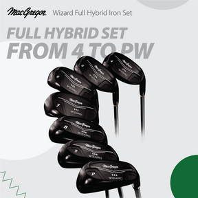 MacGregor Golf Wizard Hybrid Iron Set, Mens Right Hand