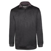 Ram Golf 1/4 Zip Pullover Sweater, Mens, Dark Grey