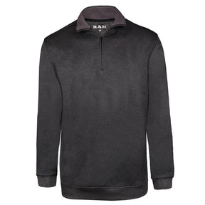 Ram Golf 1/4 Zip Pullover Sweater, Mens, Dark Grey
