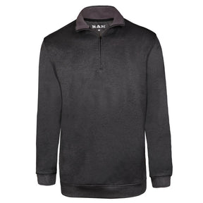 Ram Golf 1/4 Zip Pullover Sweater, Mens, Black