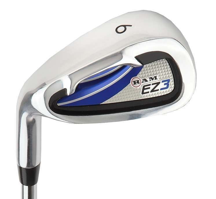 Ram Golf EZ3 Mens Left Hand Iron Set 5-6-7-8-9-PW HYBRID INCLUDED